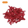 Unique Bargains Gift Packaging Accessories Mini Ribbon Bows for Fabric Craft DIY 50 Pcs - 3 of 4