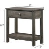 NicBex Nightstand with Drawers,Side Table with Wood Frame and Pulls,Modern Bedside Table for Bedroom,Living Room - 3 of 4