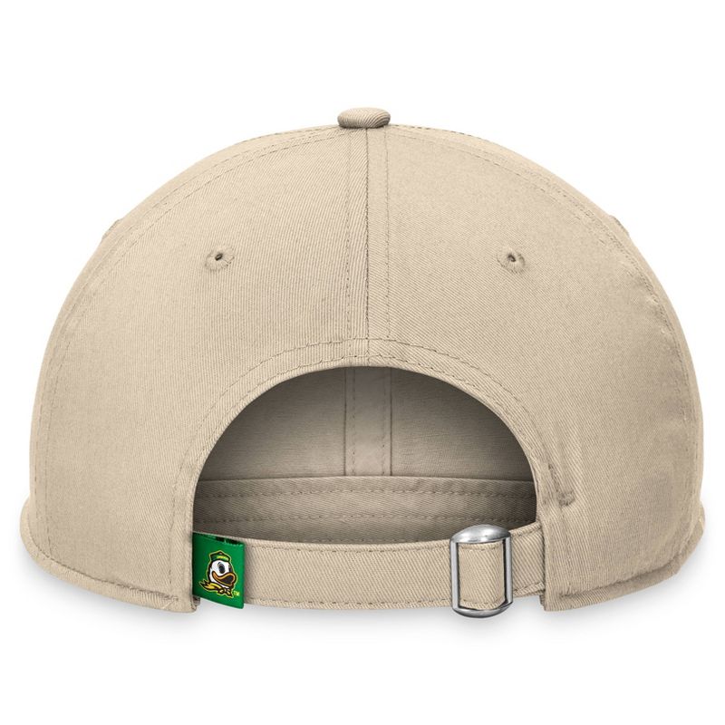 NCAA Oregon Ducks Unstructured Washed Cotton Twill Hat - Natural, 4 of 5