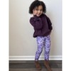 The Pink Picket Fence Suzie Dino Leggings for Girls – Soft Stretchy Play Leggings – Hand-Painted Dinosaur Print - 4 of 4