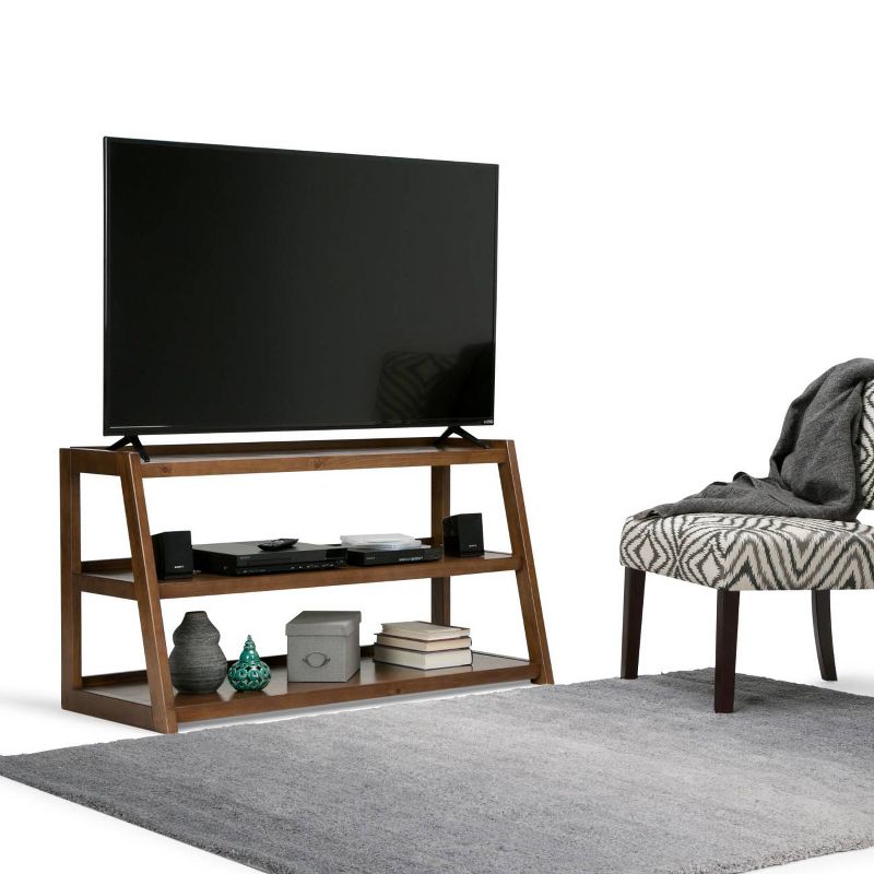 Hawkins Solid Wood TV Stand for TVs up to 52" - WyndenHall, 3 of 11