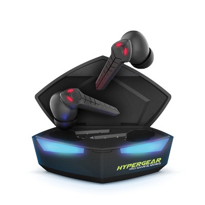 HyperGear® CobraStrike In-Ear True Wireless Stereo Bluetooth® Gaming Earbuds with Microphone and Charging Case in Black