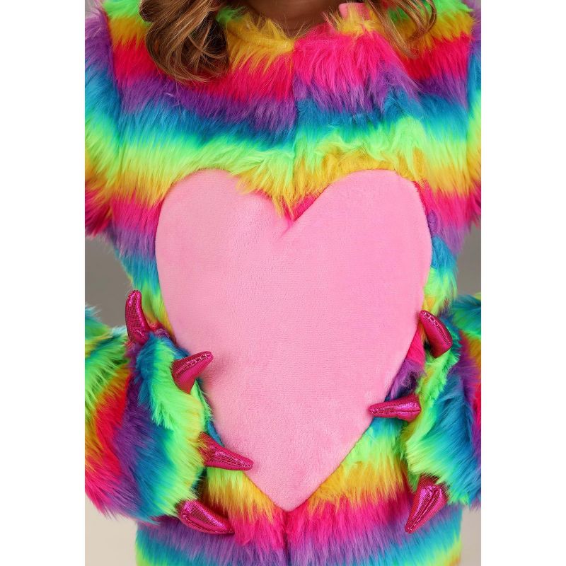 HalloweenCostumes.com Rainbow Monster Costume for Toddlers., 5 of 8