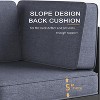 LayinSun 8-Piece Large Outdoor Modular L-Shaped Sectional Set with Coffee Table - 4 of 4