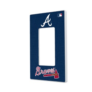 MLB National League Teams Solid Hidden-Screw Light Switch Plate for Single Rocker - 1 of 4