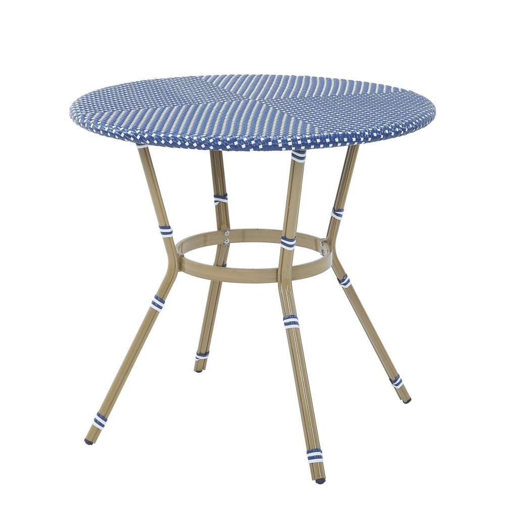 Photos - Coffee Table Franco Round Patio Counter Height Table - miBasics: Weather-Resistant Aluminum Bistro, Scratch-Resistant