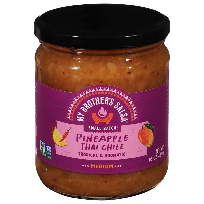 My Brother's Salsa Salsa Pineapple Thai Chile - Case of 6 - 11 Oz
