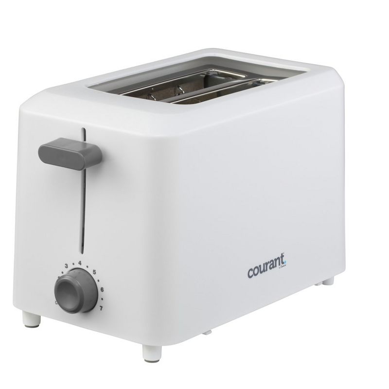 Courant Cool Touch 2-Slice 750-Watts Toaster, White, 1 of 6