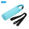 Unique Bargains Neoprene Insulated Removable Shoulder Straps Water Bottle Sling Bag 2.64"x7.28" - 3 of 4