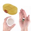 Unique Bargains 8 Grids Flip Up Double Layer Pill Case 1 Pc - 4 of 4
