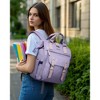 Laptop Backpack for Women, 15 Inch Teacher Nurse Bag Work Travel Computer Backpacks Purse, College Bookbag - 3 of 4
