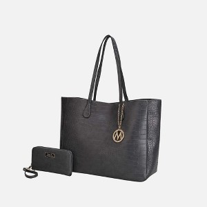 MKF Collection Sadie Oversize Handbag Women Tote & Wallet Set by Mia K - 1 of 4