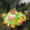 Cody Foster 3.25 In Flower Delivery Turtle Retro Kitsch Floral Spring Tree Ornaments - 3 of 3