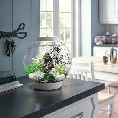 Green Faux Moss Pebbles Set for Aquariums and Terrariums