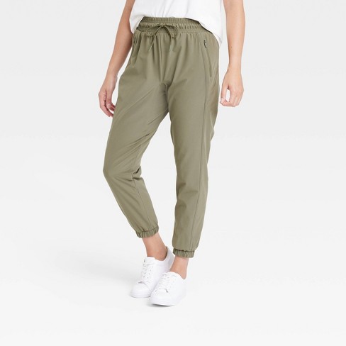 Women's Lined Woven Joggers - All in Motion™ - image 1 of 4
