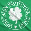 Leprechaun Protection League T Shirt Funny Green Saint Patricks Day Novelty Tee - Crazy Dog Men's T Shirt - image 2 of 4