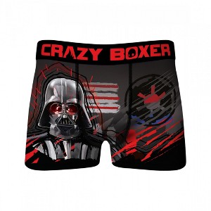 Mens Star Wars Darth Vader Empire Symbol Crazy Boxer Briefs - 1 of 3