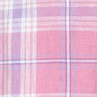 tea room pink plaid