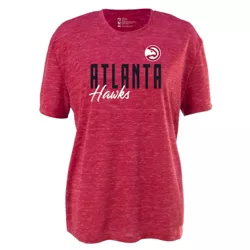 NBA Atlanta Hawks Women's Short Sleeve Slub T-Shirt