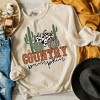 Simply Sage Market Women's Graphic Sweatshirt Country Pumpkin Cactus - 2 of 2