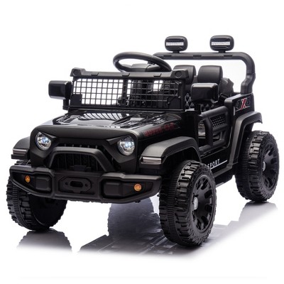 24V Kids Ride On Car Electric Vehicle Parents Control 2WD 4-Wheel Suspension Power Display Bluetooth MP3 LED Headlight Speed 1.86-3.11MPH Age 3