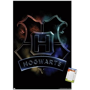 Trends International Harry Potter - Hogwarts Crest Magic Unframed Wall Poster Prints - 1 of 4