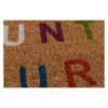 Aloha Hello Coir Doormat - Novogratz By Momeni : Target