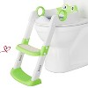 Adjustable Height Potty Training Seat with Step for Toddlers As a Potty Training Toilet Anti-Slip Safe Pads - 2 of 4