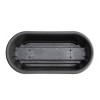 Bloem 12" Wide Plastic Indoor Outdoor Planter Box Charcoal Gray: Fits 3.75" & 5.75" Railings, UV-Resistant - 2 of 4