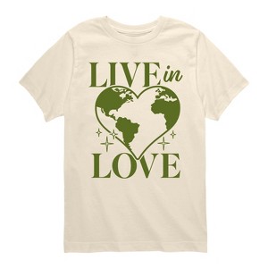 Boys' - Instant Message - Live In Love Short Sleeve Graphic T-Shirt - 1 of 4