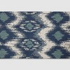 Ikat Outdoor Rug Blue - Threshold™ - 3 of 4