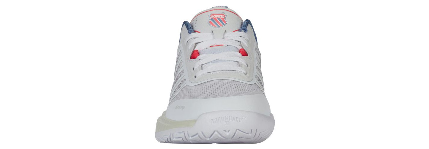 Женские кроссовки K-Swiss Ultra Court Pickleball Shoe (White/Faded Denim/Dubarry)., цвет: Белый — фото 3