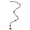 Pompeii3 Men's Designer Round Link 14k Gold (19gram) or Platinum (30gram) 5mm Bracelet 8.5" - 3 of 4