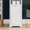 63" Tall Bathroom Storage Cabinet with Removable Laundry Basket, Adjustable Shelves Storage Unit for Home, Kitchen, Laundry Room, Bathroom Organizer - 4 of 4