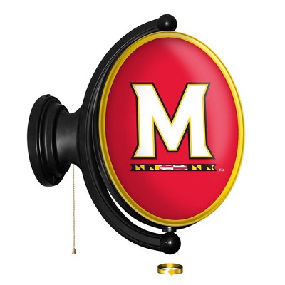 College Oval Rotating Lighted Wall Sign