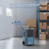 190 Pints 7,500 sq. ft. Commercial Dehumidifier with Pump 8-in. Wheels Portable Heavy Duty for Basement - 3 of 4