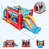 Safstar Inflatable Bounce House 5-in-1 Ice Cream Jumping Castle with 520W Blower - 2 of 4