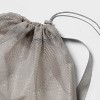 Backpack Laundry Bag Textured Gray - Brightroom™ : Target