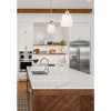 Z-Studio 1-Light Pendant - Brushed Nickel, 8" Wide, Dimmable, Coastal Farmhouse Style - 3 of 4