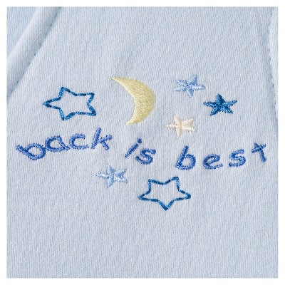 HALO Innovations Sleepsack 100% Cotton Wearable Blanket - Blue L, Infant Unisex, Size: Large