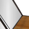 26" x 7" x 23" Lintz Hexagon Shelves with Mirror - Kate & Laurel All Things Decor - image 3 of 4