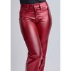 Women's Candy Pleather Metallic Pants - YMI - 4 of 4