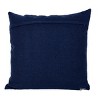 24" x 24" Blue & Light Blue Striped Handwoven Large Indoor/ Outdoor Throw Pillow - 4 of 4