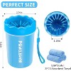 Mud-Free Paw Cleaner for Medium Dogs & Cats – Convenient Foot Washing Solution for Pets - 2 of 3