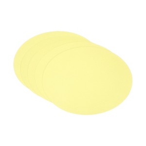 Unique Bargains Round Cardboard Kraft Paper 25 Pcs - 1 of 4