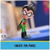 DC Comics Teen Titans Go Twisty Titans Robin 6-Inch Flexible Poseable Action Figure for Kids Ages 4+ with Bendable Limbs for Creative Play - 4 of 4