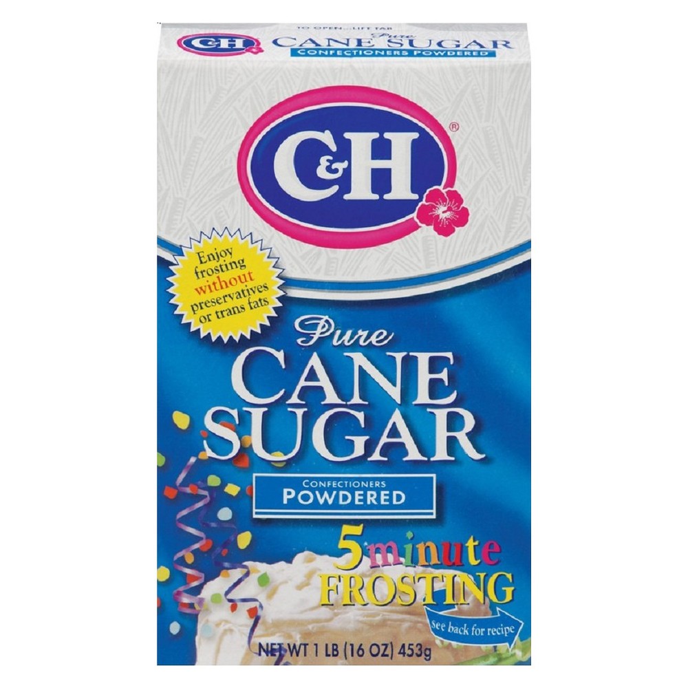 UPC 015800070115 product image for C&H Powdered Sugar - 16oz | upcitemdb.com