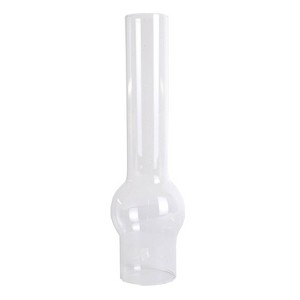 Lehman's Clear Glass Lamp Chimney, Replacement Hurricane Globe Measures 2 5/8 Inch Diam Base x 12 Inches High for Oil or Kerosene Lanterns, Matador - 1 of 4