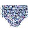 Gerber Baby & Toddler Girls' Two-Piece Long Sleeve Rash Guard Set and Swim Brief - 2 of 4