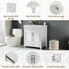 YOOCOZZ Wooden Retro Bathroom Vanity with Ceramic Sink, Storage Cabinet and Drawers - 4 of 4